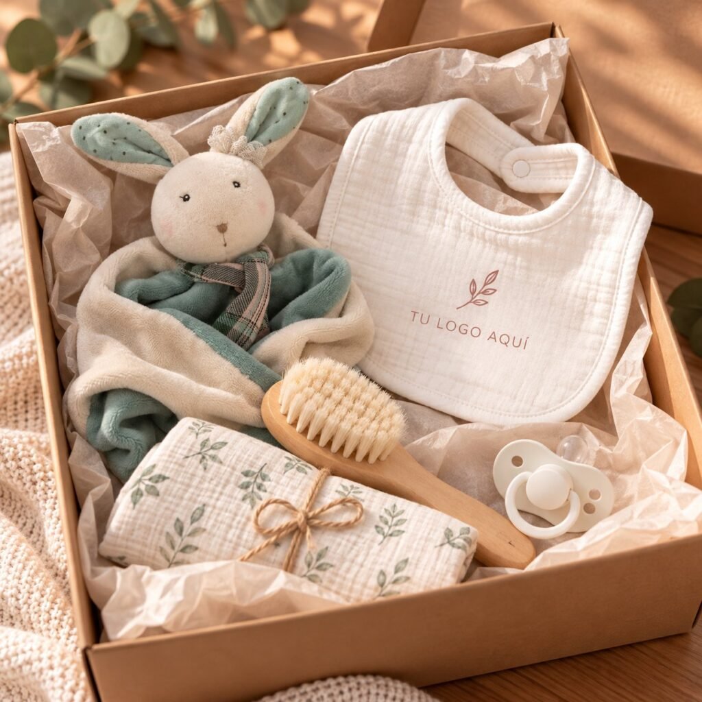 Pack de bienvenida para recién nacido personalizado